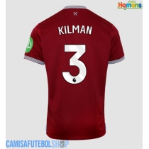 Camisa de time de futebol West Ham United Max Kilman #3 Replicas 1º Equipamento 2025-26 Manga Curta